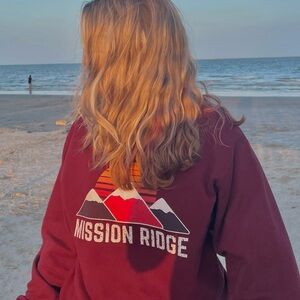 Mission Ridge Maroon Sweater